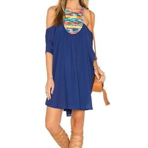 Mara Hoffman Embroidered Off The Shoulder Caftan Size M/L